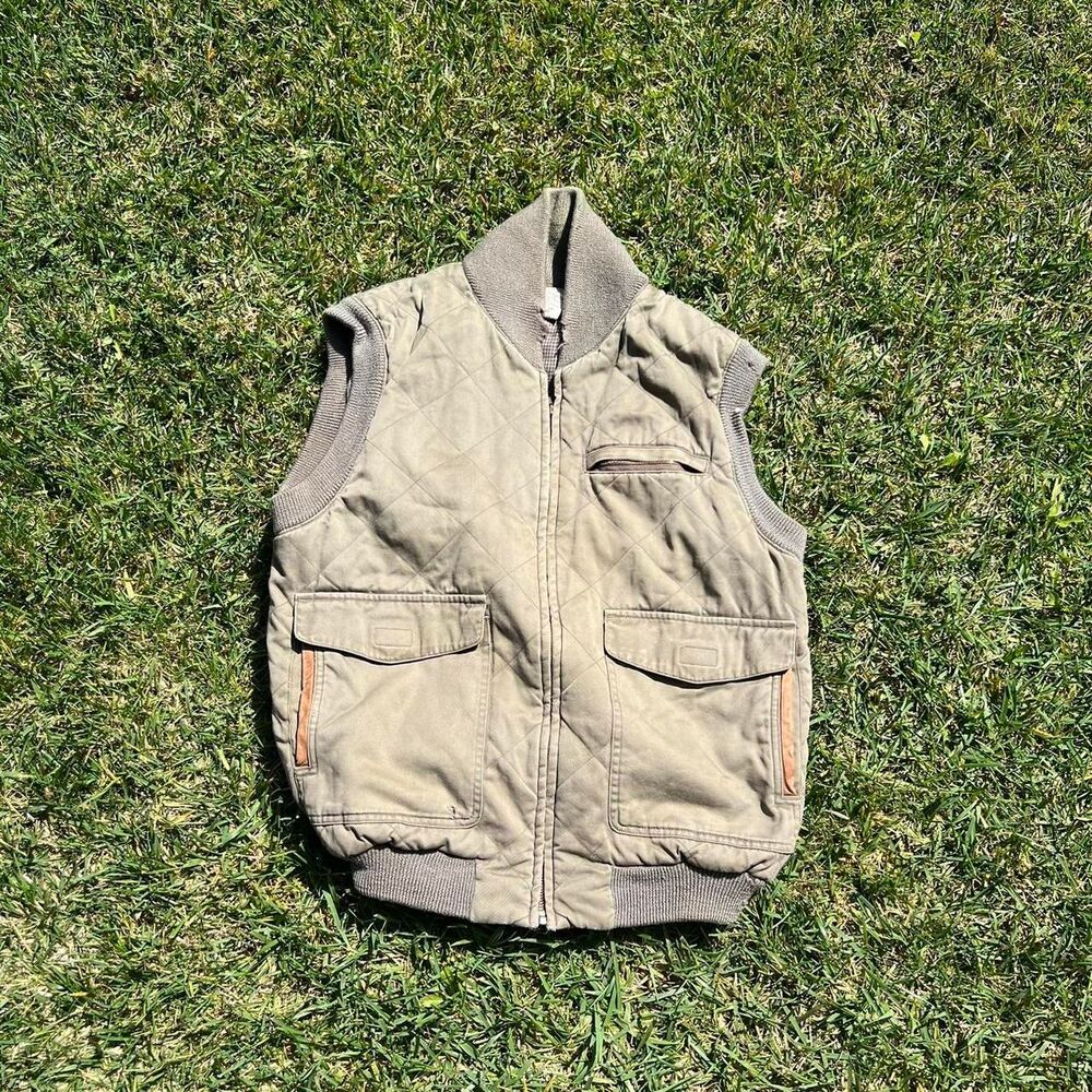80s Banana Republic y2k sweater vest men’s size M Medium military style